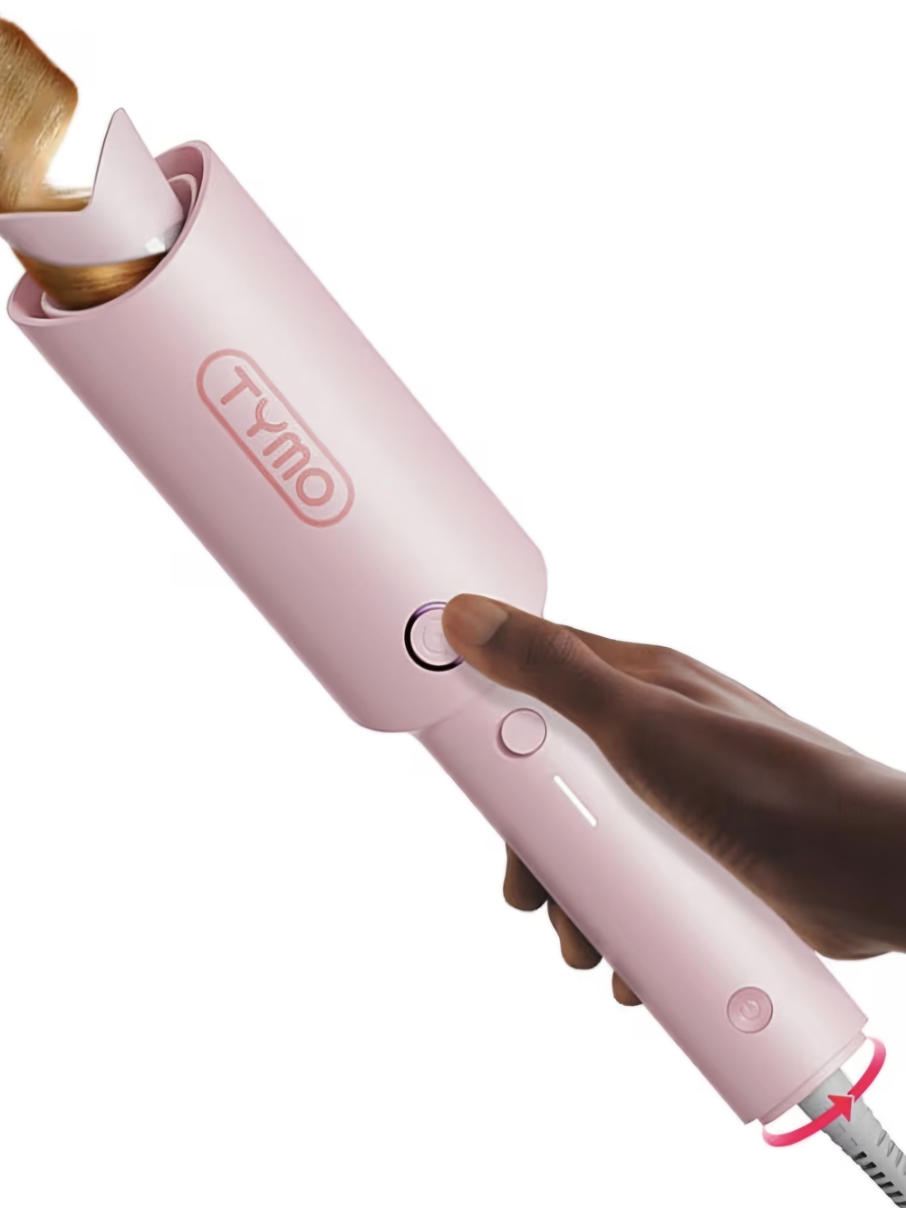 Tymo Curlpro Pink Automatic Curling Iron 1 Inch